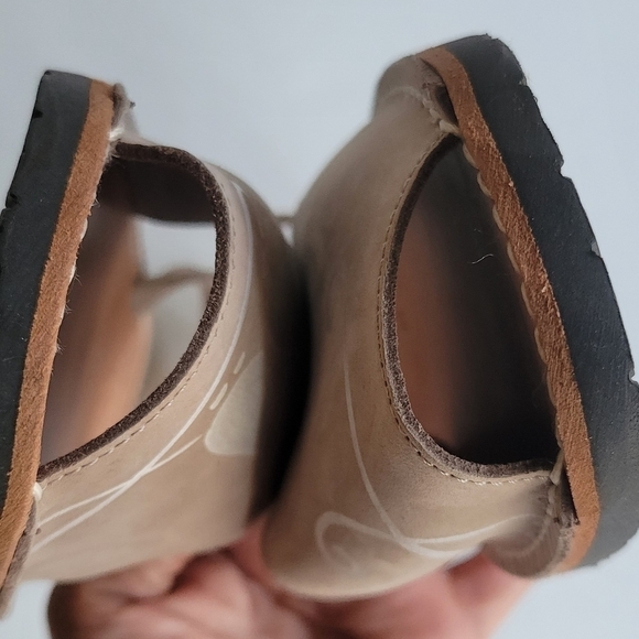 Ria monarca leather slingback sandals, size 40/us 9.5. - Picture 5 of 9